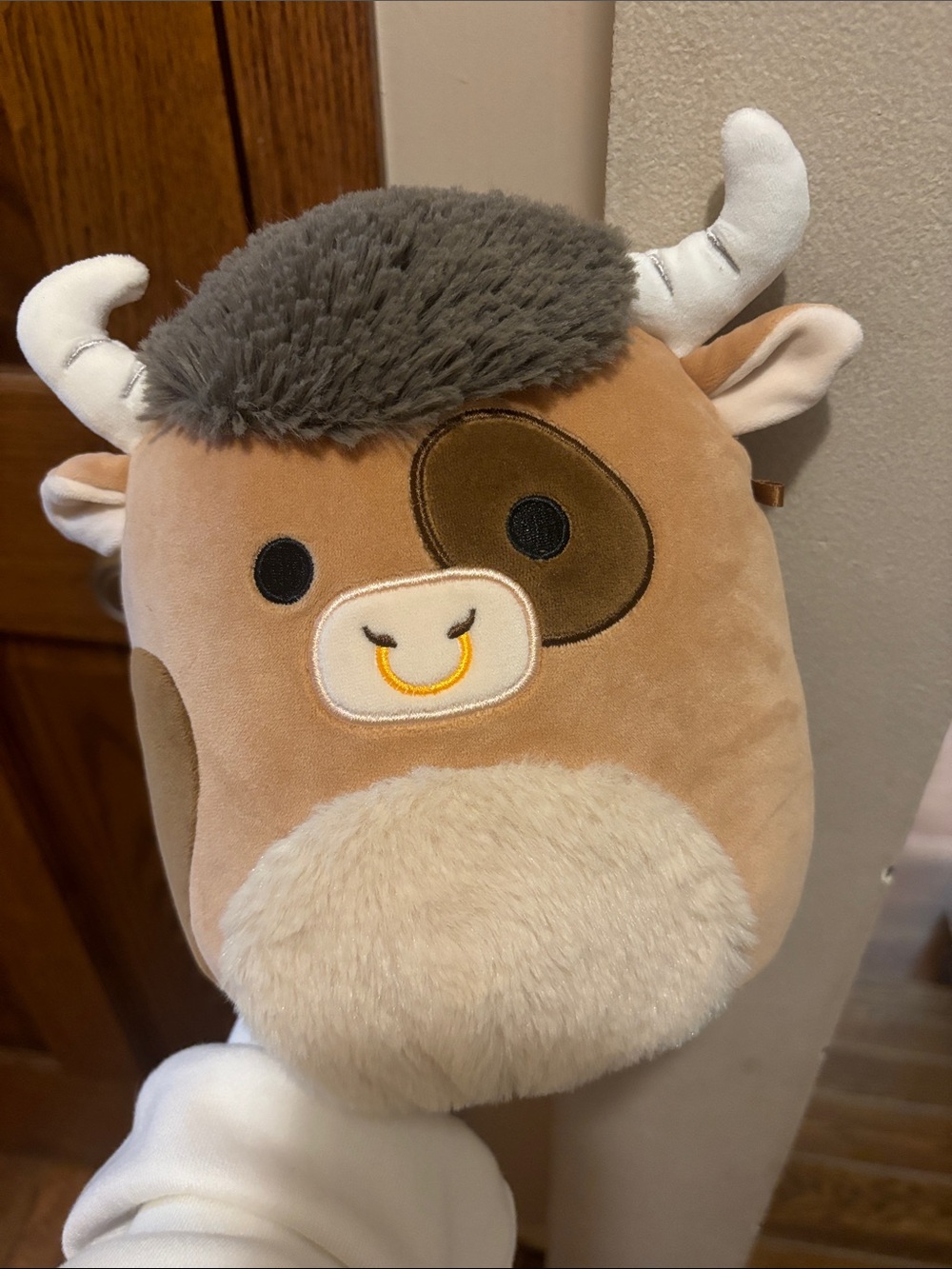Plush Horned Bull Stuffed Animal Squishmallow